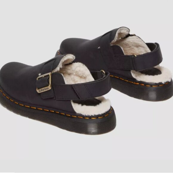 Dr. Martens Jorge II Fur Lined Clogs - Picture 5 of 7